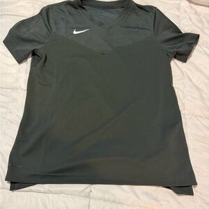 Nike Men's Dark Gray V-Neck Tee